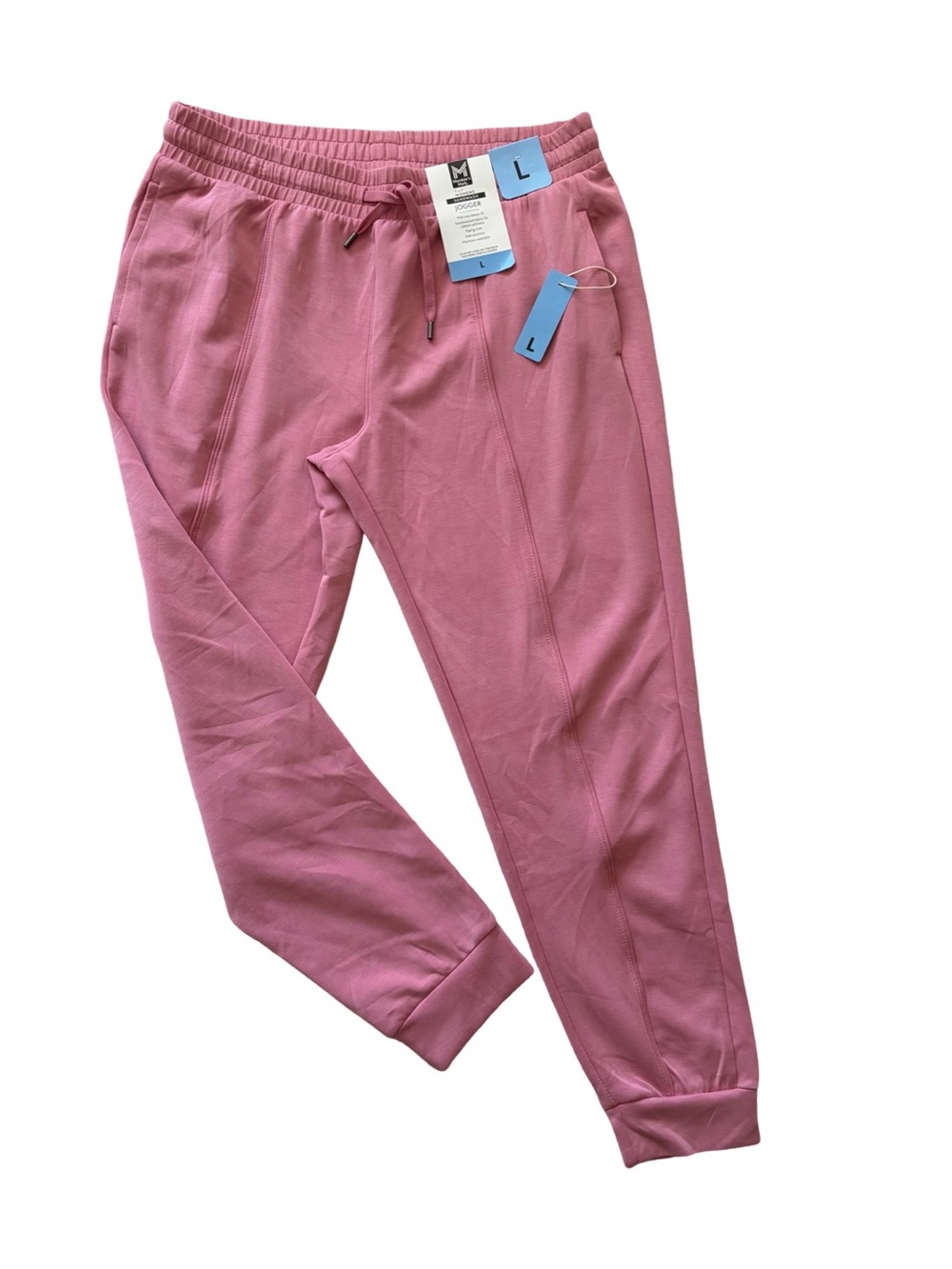Woman Pink Jogger Sweatpants - Casual Comfort